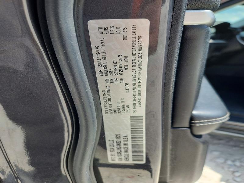 63601526 :رقم المزاد ، 1C4RJJBG4M8211620 vin ، 2021 Jeep Grand Cherokee مزاد بيع