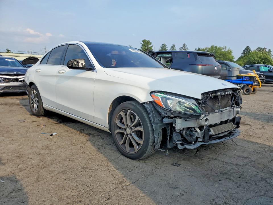 65091866 :رقم المزاد ، 55SWF4KB9FU013983 vin ، 2015 Mercedes-benz C مزاد بيع
