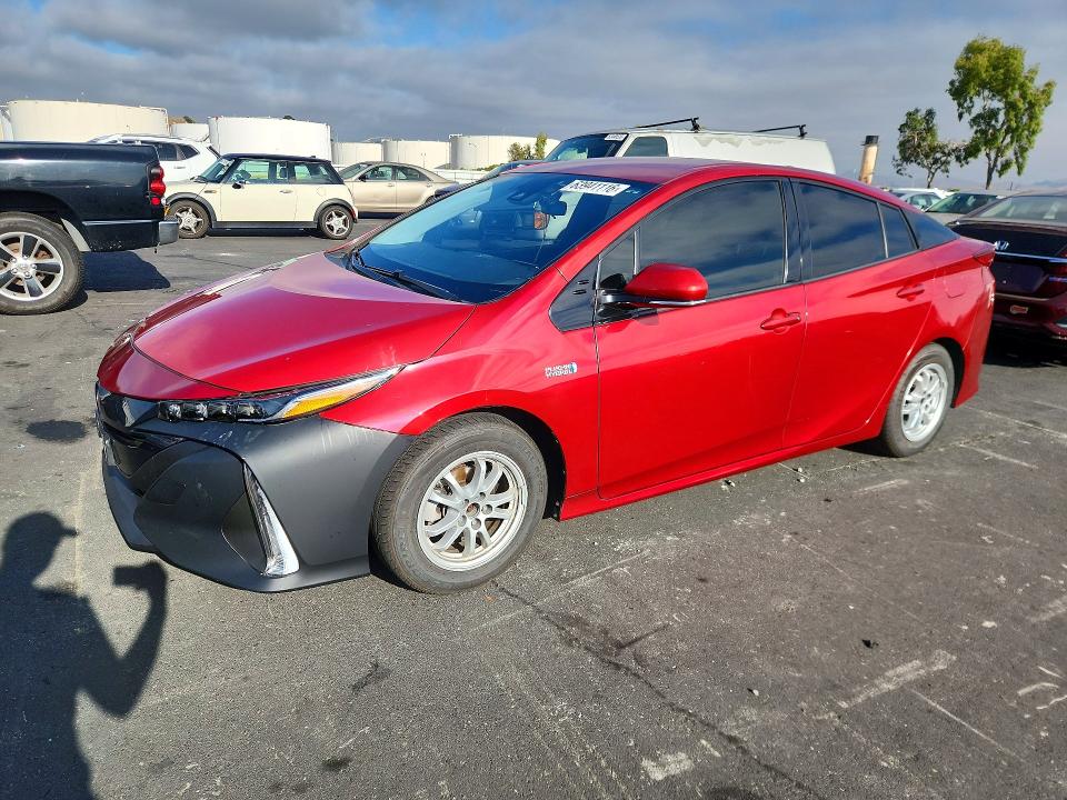 63941116 :رقم المزاد ، JTDKARFP9J3075312 vin ، 2018 Toyota Prius Prime مزاد بيع
