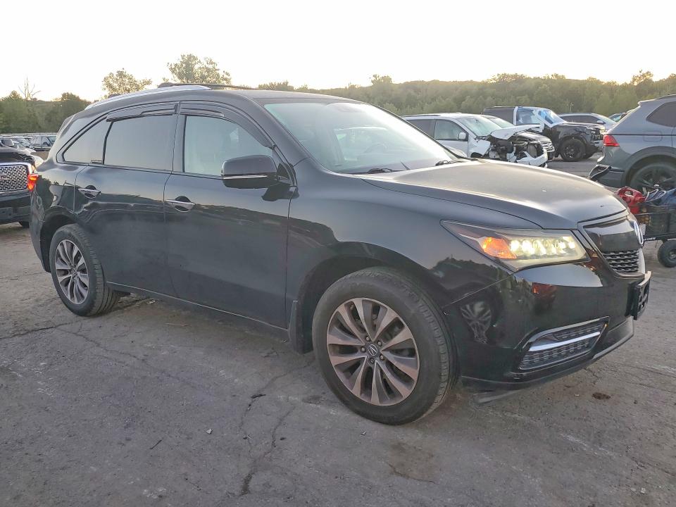 2014 Acura Mdx მანქანა იყიდება აუქციონზე, vin: 5FRYD4H40EB007608, აუქციონის ნომერი: 64091866