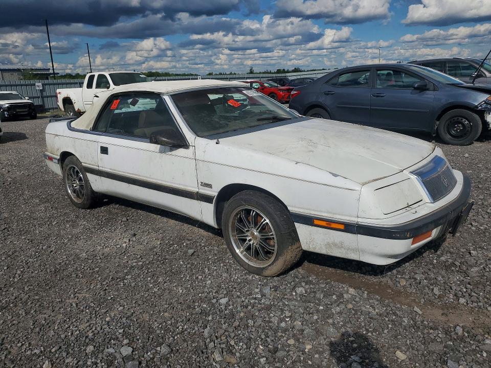 Продажа на аукционе авто 1988 Chrysler Lebaron, vin: 1C3BJ45E9JG440975, номер лота: 65319956