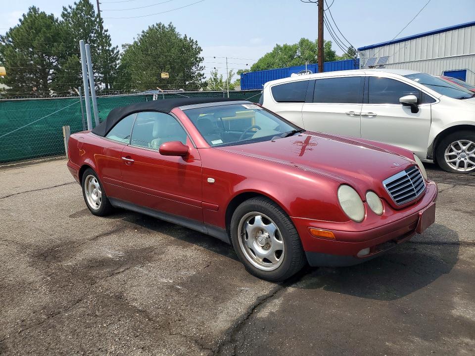 1999 Mercedes-benz Clk მანქანა იყიდება აუქციონზე, vin: WDBLK65G0XT003133, აუქციონის ნომერი: 63864486