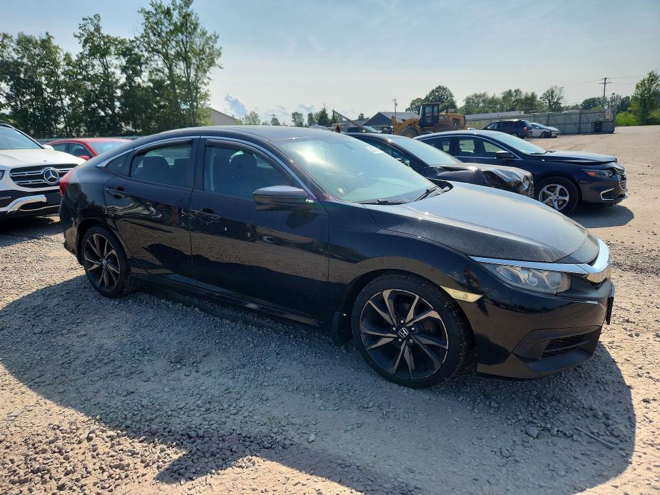 Продаж на аукціоні авто 2018 Honda Civic, vin: 2HGFC2F76JH520851, номер лоту: 64537676