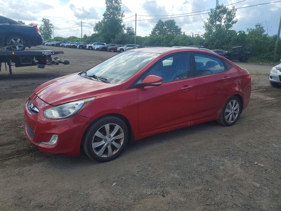 2013 Hyundai Accent მანქანა იყიდება აუქციონზე, vin: KMHCU4AE2DU344300, აუქციონის ნომერი: 65097356