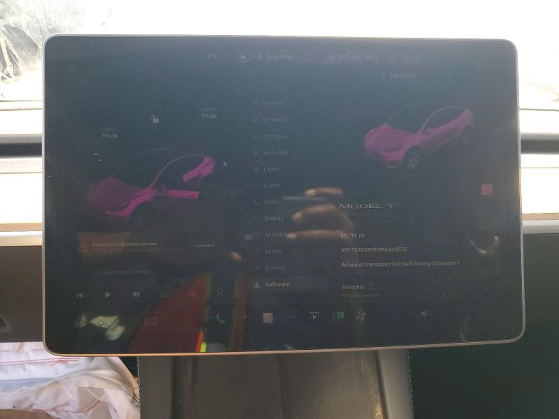 Продажа на аукционе авто 2024 Tesla Model Y, vin: 7SAYGDEE2RA243575, номер лота: 67188556