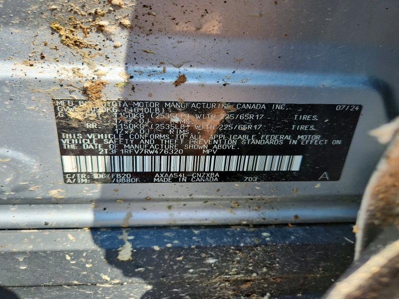 Продажа на аукционе авто 2024 Toyota Rav4, vin: 2T3F1RFV7RW476320, номер лота: 66580856