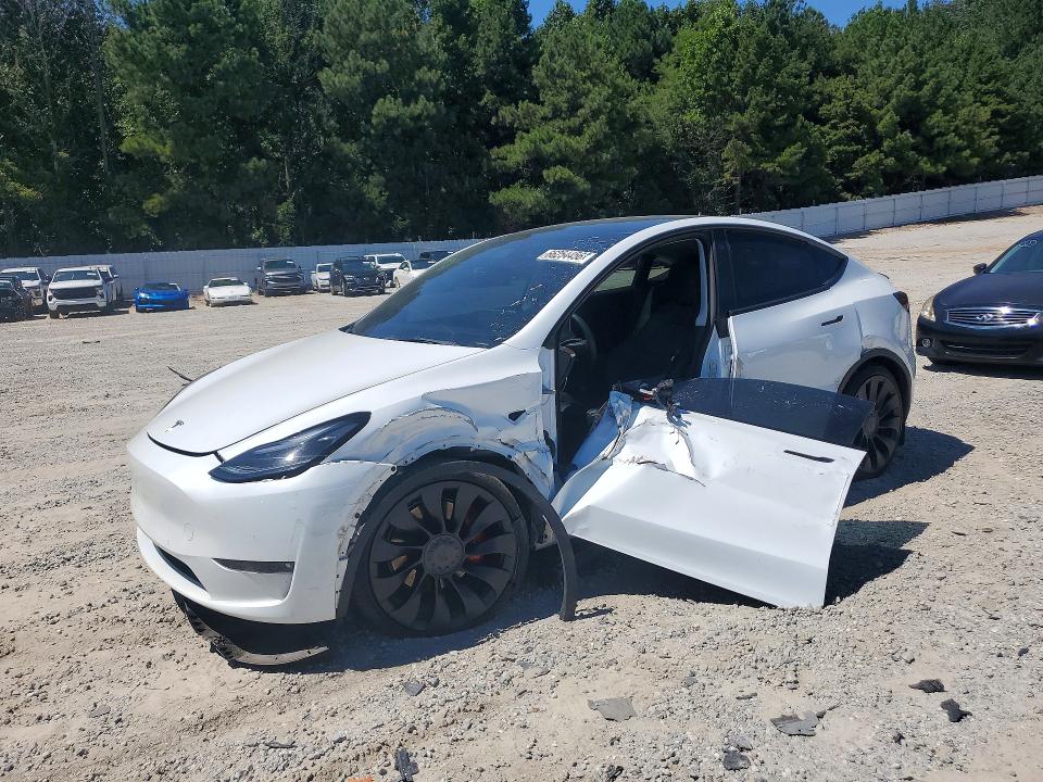 66254456 :رقم المزاد ، 7SAYGDEF6NF440707 vin ، 2022 Tesla Model Y مزاد بيع