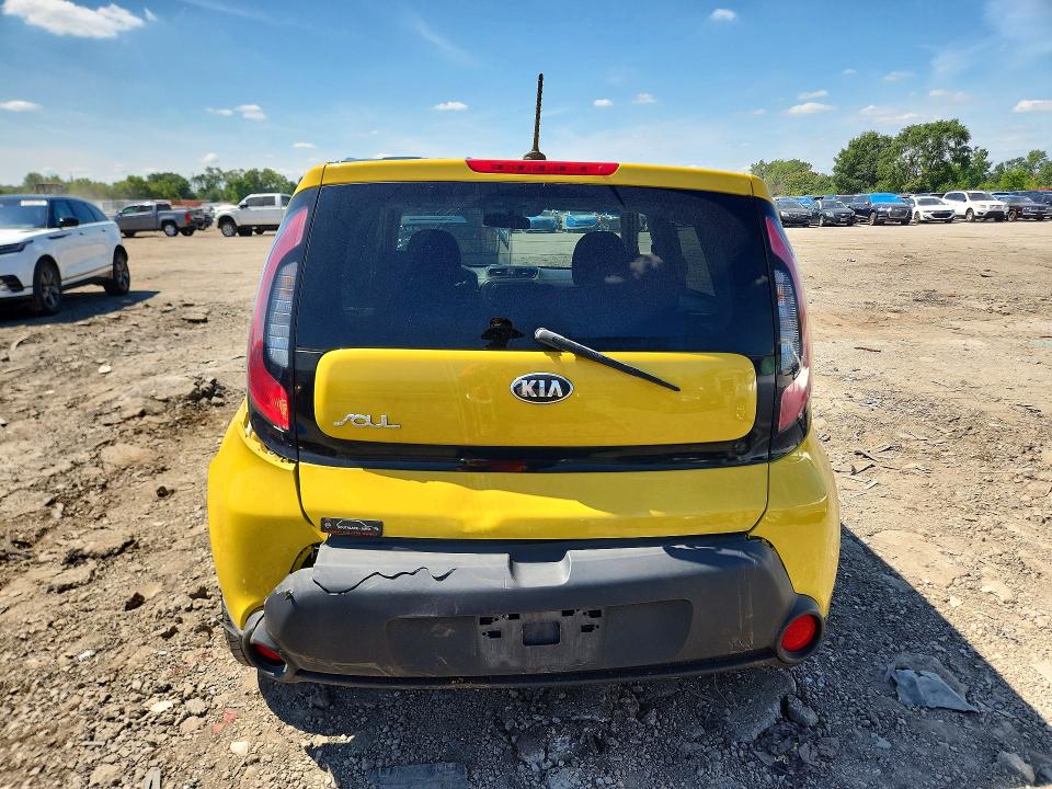 66604356 :رقم المزاد ، KNDJP3A50F7131800 vin ، 2015 Kia Soul مزاد بيع