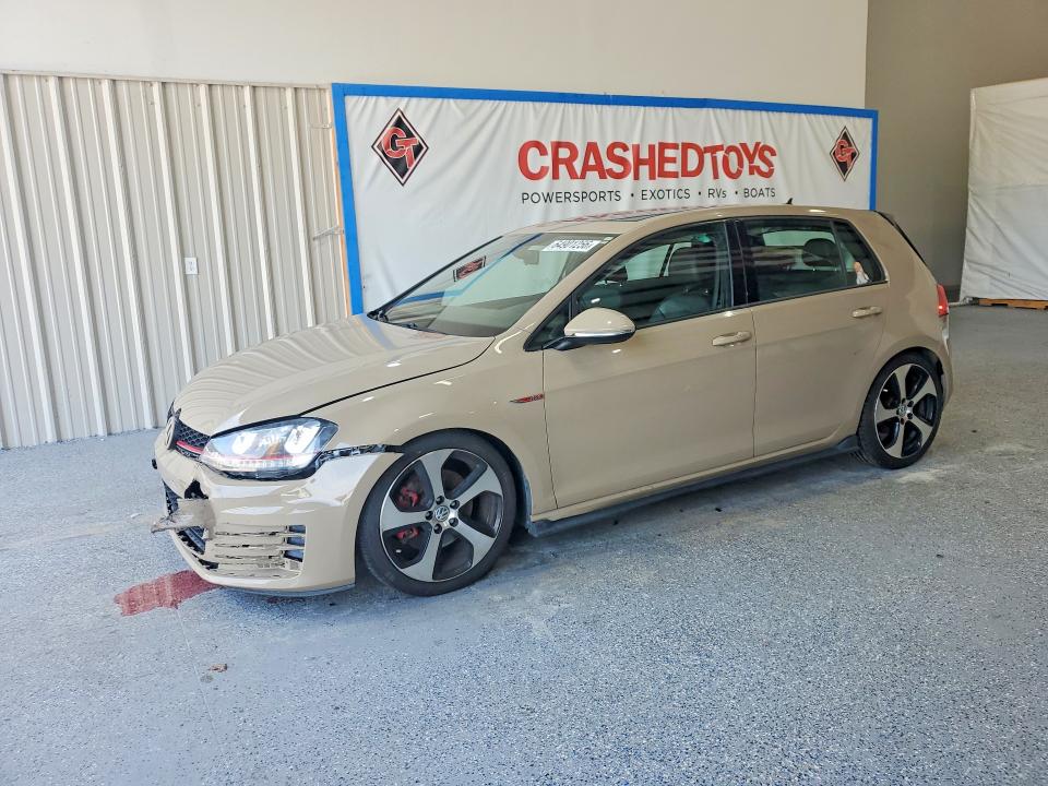 2015 Volkswagen Gti მანქანა იყიდება აუქციონზე, vin: 3VW5T7AU9FM001075, აუქციონის ნომერი: 64901256