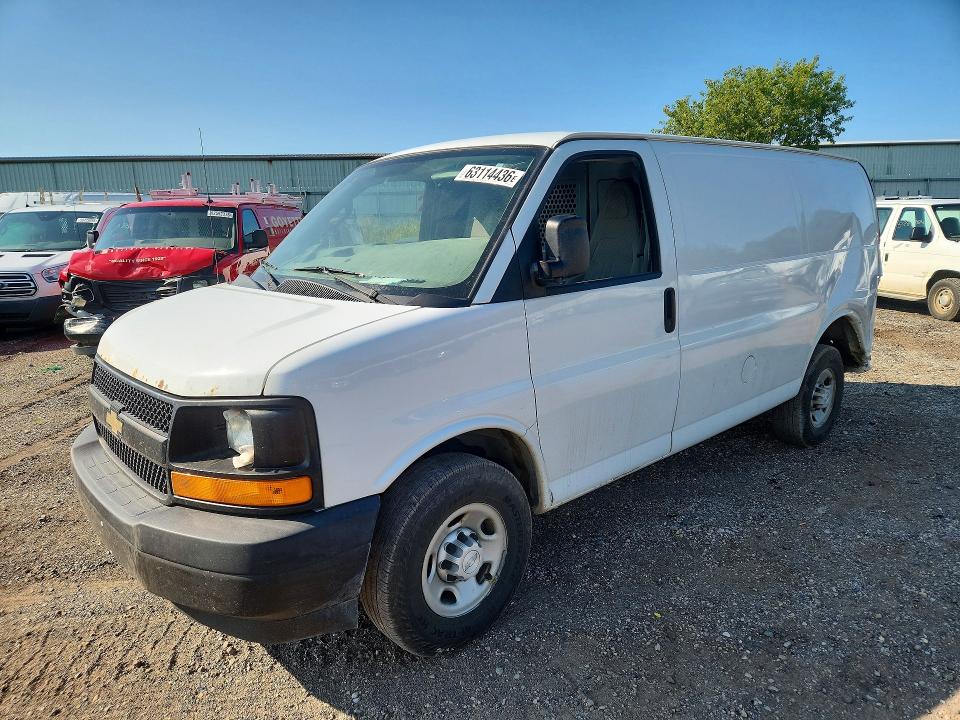 2017 Chevrolet Express 3500 მანქანა იყიდება აუქციონზე, vin: 1GCZGGFF8H1108301, აუქციონის ნომერი: 63114436
