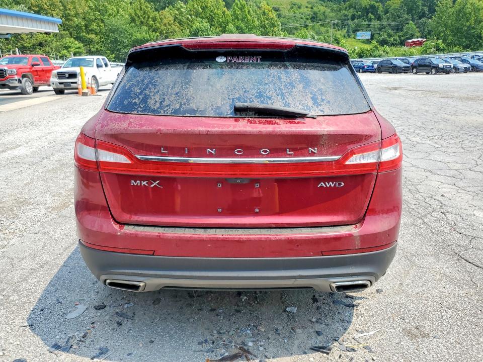 2016 Lincoln Mkx მანქანა იყიდება აუქციონზე, vin: 2LMTJ8LR1GBL78789, აუქციონის ნომერი: 63622246