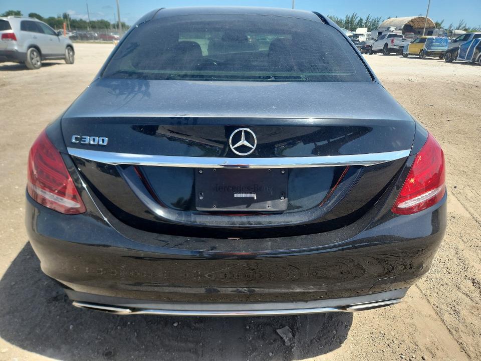65459566 :رقم المزاد ، 55SWF4JB6HU187031 vin ، 2017 Mercedes-benz C مزاد بيع