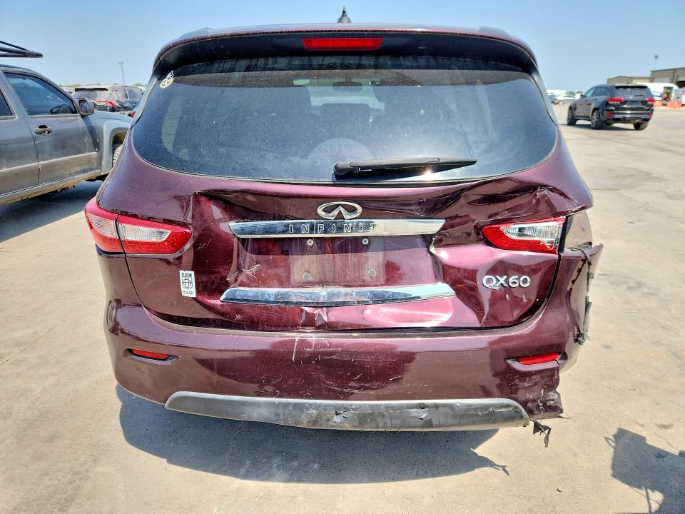 63442096 :رقم المزاد ، 5N1AL0MN9EC508714 vin ، 2014 Infiniti Qx60 مزاد بيع