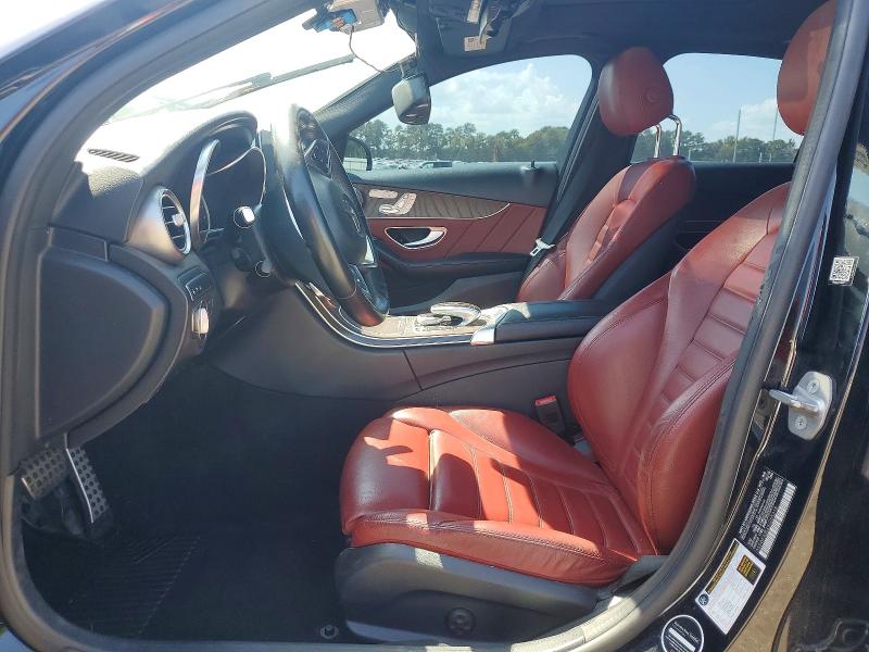 65595376 :رقم المزاد ، 55SWF4JB3JU265318 vin ، 2018 Mercedes-benz C مزاد بيع