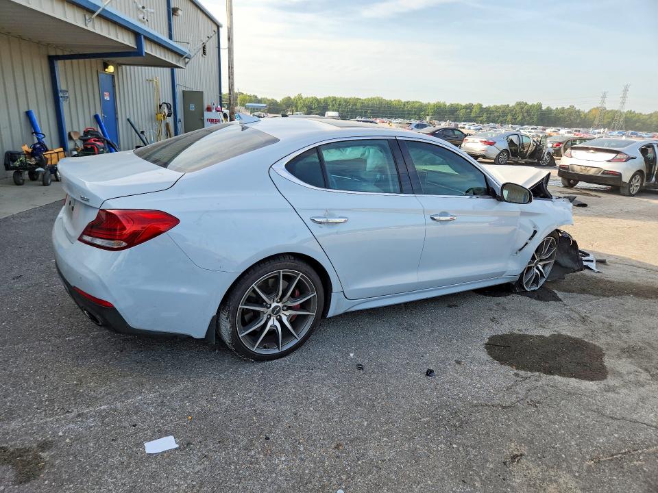 2020 Genesis G70 მანქანა იყიდება აუქციონზე, vin: KMTG34LE1LU047069, აუქციონის ნომერი: 65850636