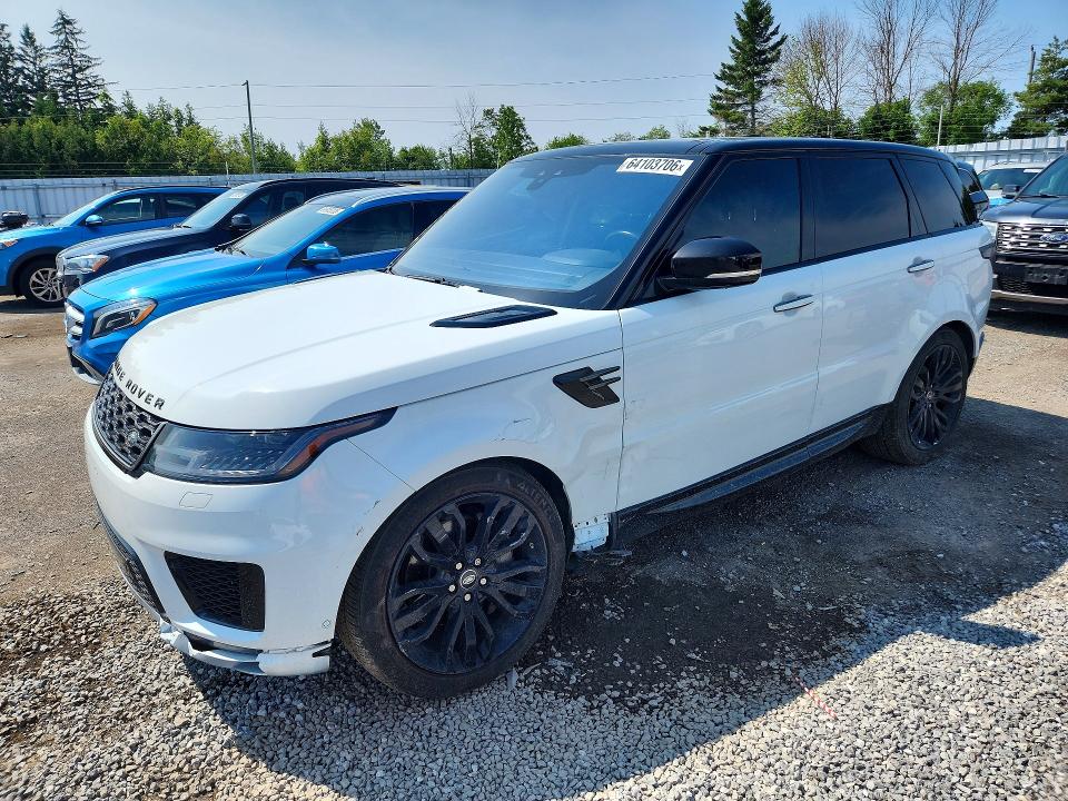 2021 Land Rover Range Rover Sport მანქანა იყიდება აუქციონზე, vin: SALWR2RK0MA753312, აუქციონის ნომერი: 64103706