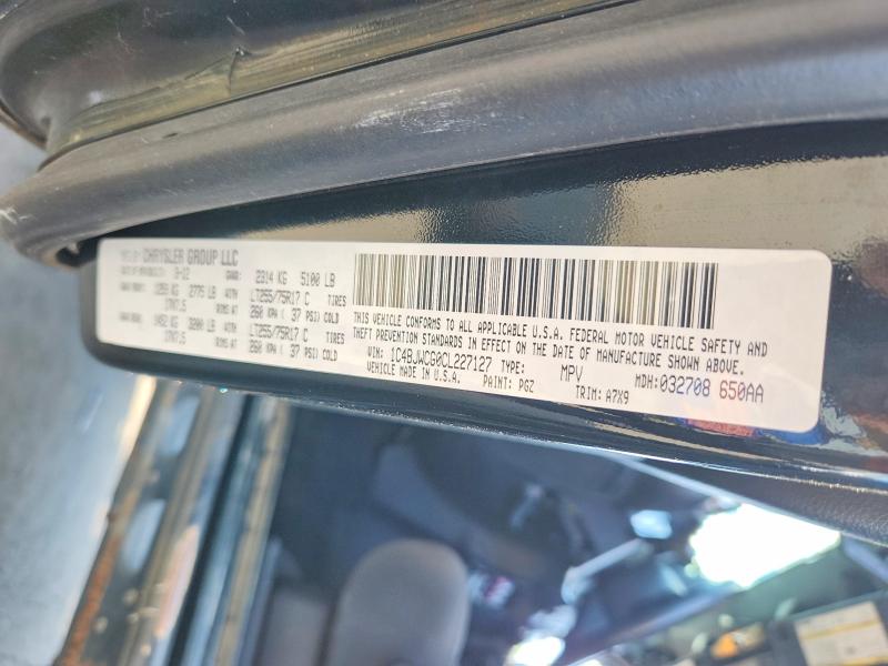 63953516 :رقم المزاد ، 1C4BJWCG0CL227127 vin ، 2012 Jeep Wrangler مزاد بيع