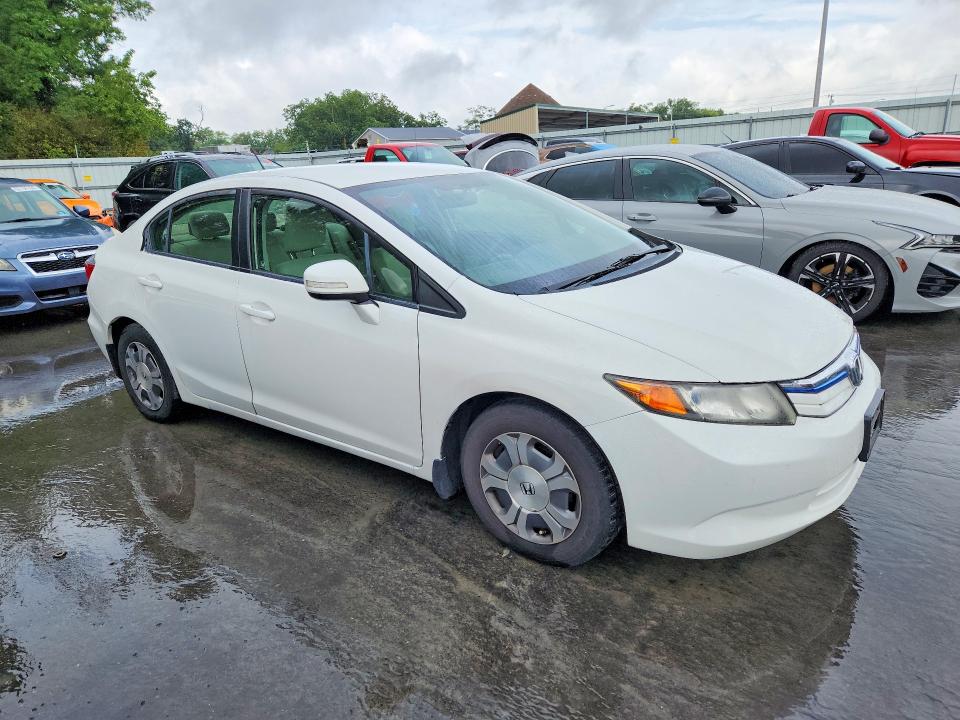 62821636 :رقم المزاد ، JHMFB4F22CS006507 vin ، 2012 Honda Civic مزاد بيع