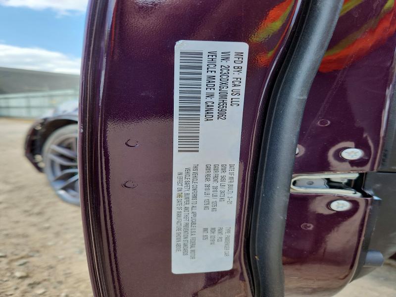 61537446 :رقم المزاد ، 2C3CDXGJ0MH559062 vin ، 2021 Dodge Charger مزاد بيع