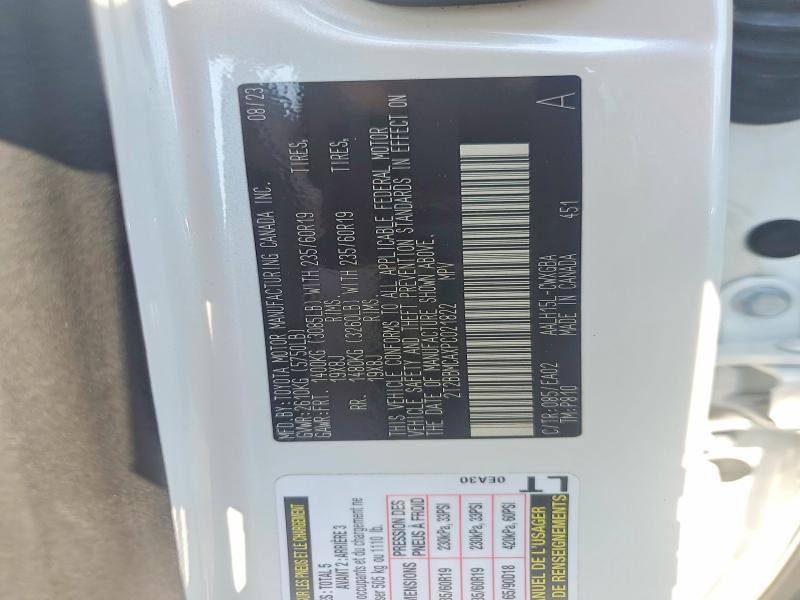 Aukcja sprzedaży 2023 Lexus Rx 350h, vin: 2T2BBMCAXPC021822, numer aukcji: 64712406