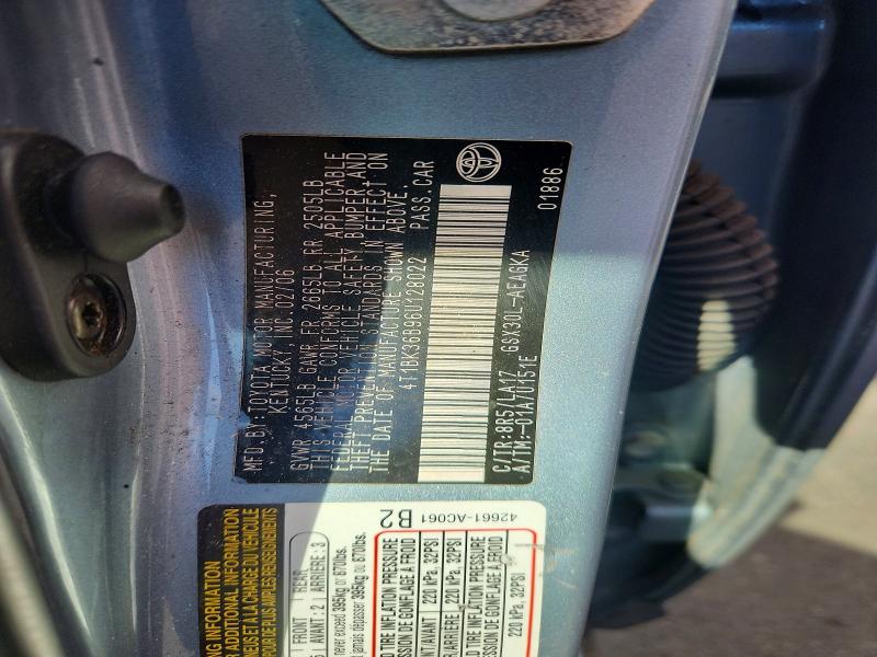 2006 Toyota Avalon მანქანა იყიდება აუქციონზე, vin: 4T1BK36B96U128022, აუქციონის ნომერი: 66793596