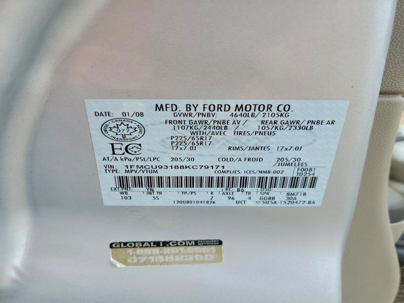 65680046 :رقم المزاد ، 1FMCU93188KC79171 vin ، 2008 Ford Escape مزاد بيع