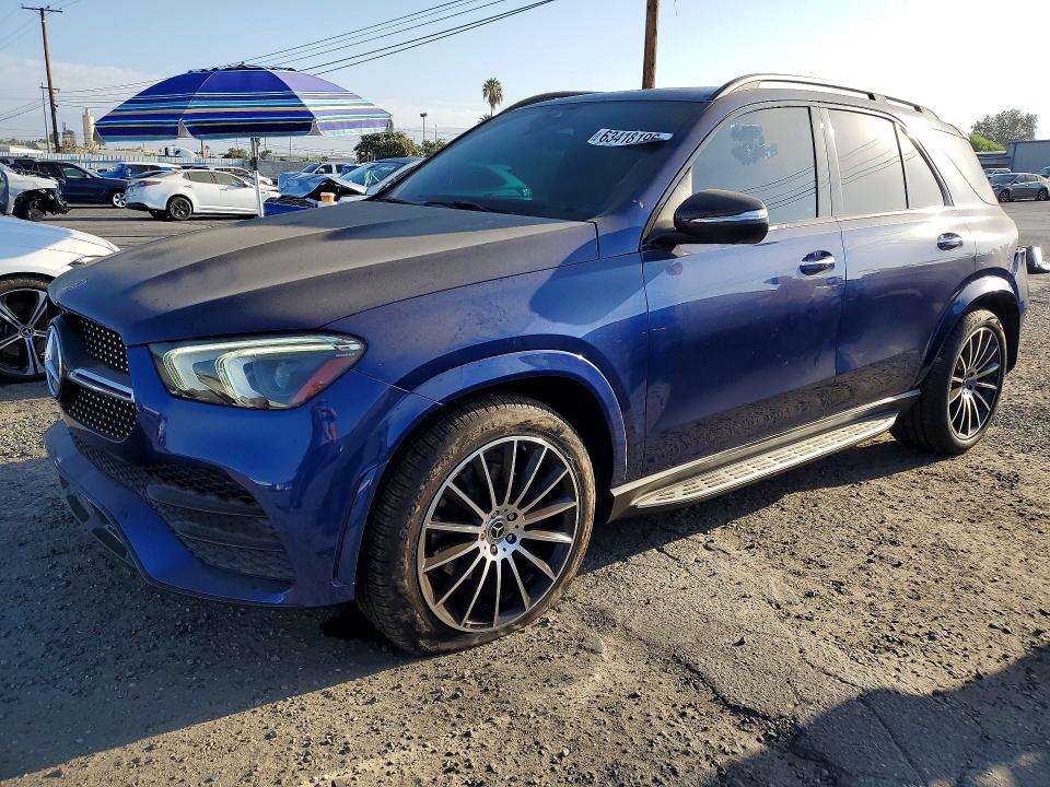 63418196 :رقم المزاد ، 4JGFB4KB9LA255606 vin ، 2020 Mercedes-benz Gle مزاد بيع