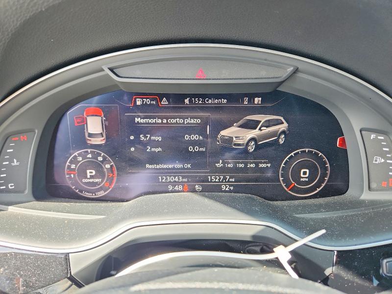 Aukcja sprzedaży 2018 Audi Q7, vin: WA1LAAF75JD011925, numer aukcji: 65165896