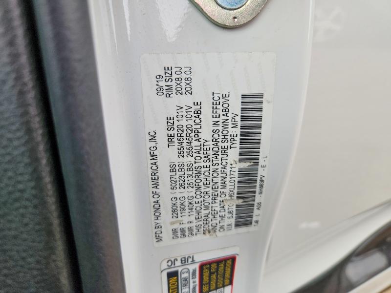 2020 Acura Rdx მანქანა იყიდება აუქციონზე, vin: 5J8TC2H6XLL017711, აუქციონის ნომერი: 64266536