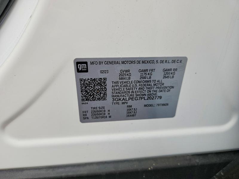 Aukcja sprzedaży 2023 Gmc Terrain, vin: 3GKALPEG7PL202779, numer aukcji: 64142076