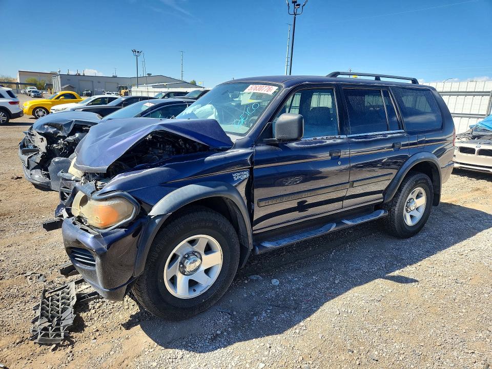 2002 Mitsubishi Montero მანქანა იყიდება აუქციონზე, vin: JA4LS21H02J028377, აუქციონის ნომერი: 57630776
