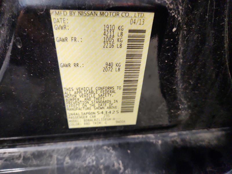 Продажа на аукционе авто 2013 Nissan Altima, vin: 1N4AL3AP6DN543425, номер лота: 64649246