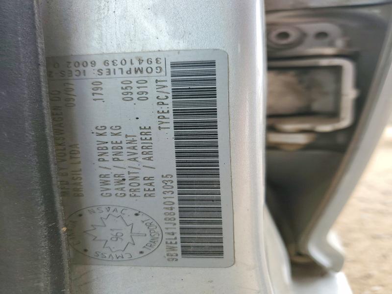 67159756 :رقم المزاد ، 9BWEL41J884013035 vin ، 2008 Volkswagen City Golf مزاد بيع
