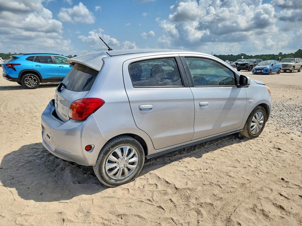 2015 Mitsubishi Mirage მანქანა იყიდება აუქციონზე, vin: ML32A3HJXFH056187, აუქციონის ნომერი: 64195826