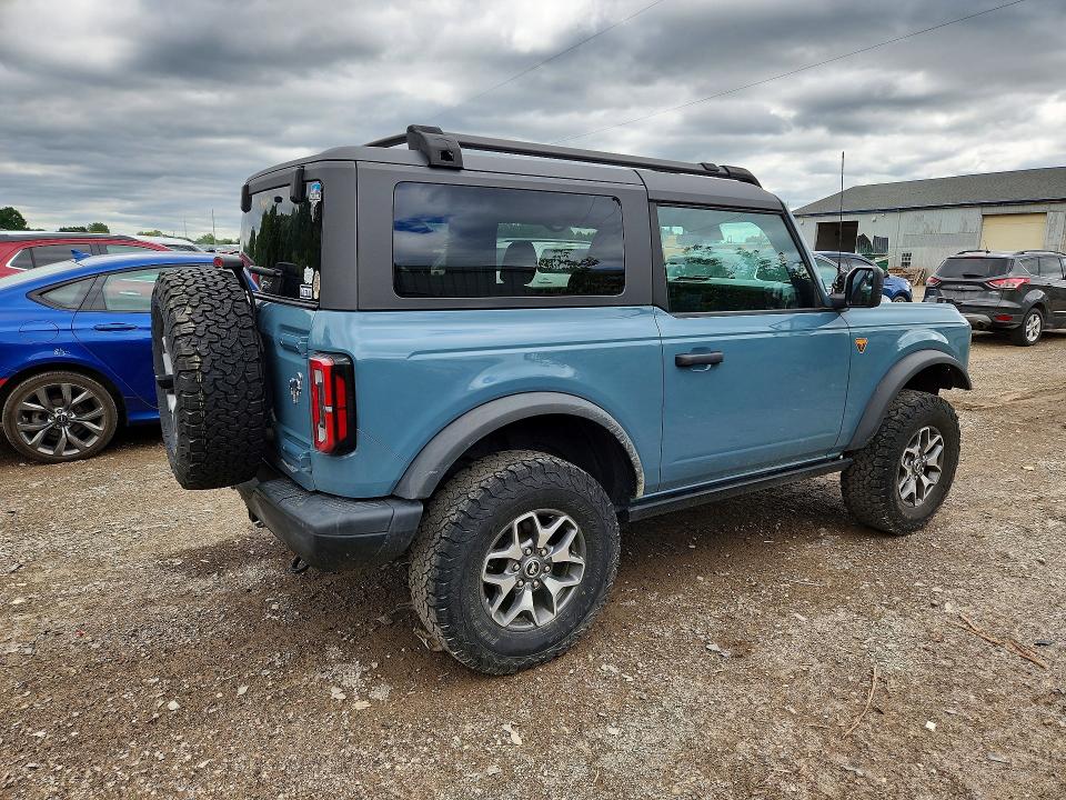 2022 Ford Bronco მანქანა იყიდება აუქციონზე, vin: 1FMDE5CH5NLB55436, აუქციონის ნომერი: 65083906