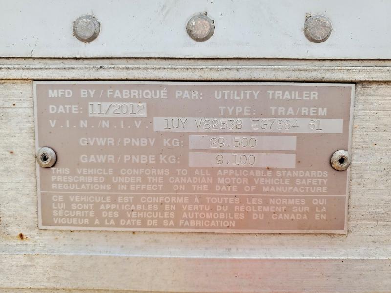 Продаж на аукціоні авто 2014 Utility Trailer Dry Van, vin: 1UYVS2538EG766461, номер лоту: 60079306