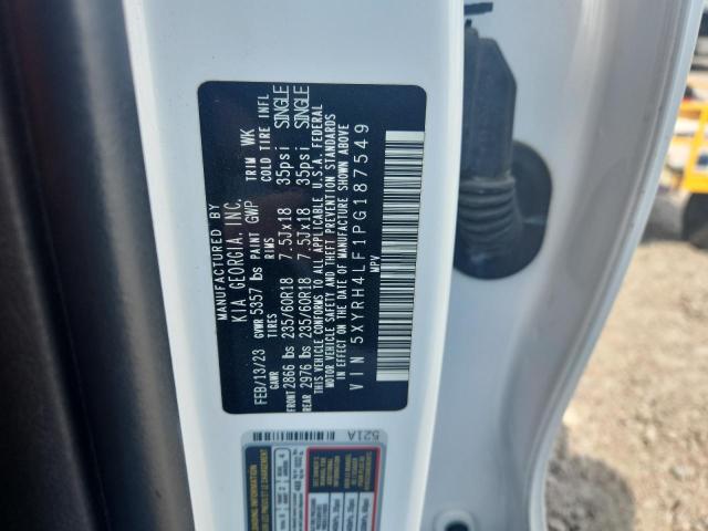 Auction sale of the 2023 Kia Sorento, vin: 5XYRH4LF1PG187549, lot number: 65997866