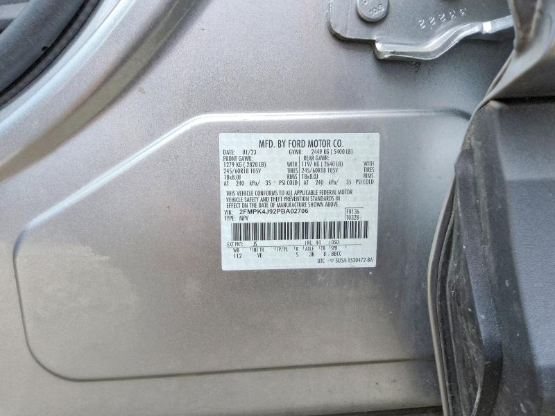 Продаж на аукціоні авто 2023 Ford Edge, vin: 2FMPK4J92PBA02706, номер лоту: 64598806