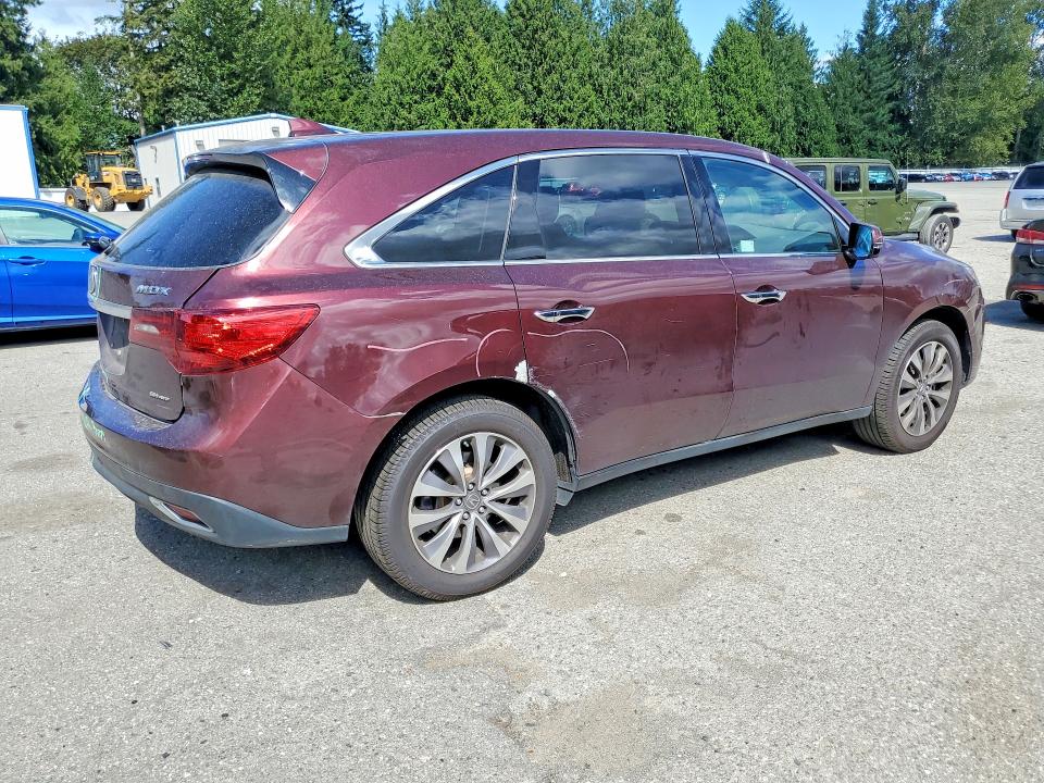 Aukcja sprzedaży 2015 Acura Mdx, vin: 5FRYD4H66FB006904, numer aukcji: 66998096