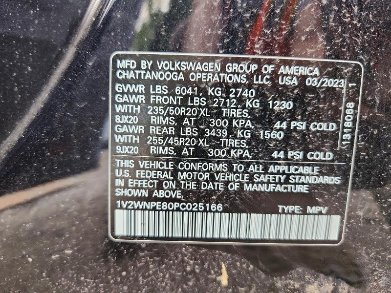 Продаж на аукціоні авто 2023 Volkswagen Id.4, vin: 1V2WNPE80PC025166, номер лоту: 64621636