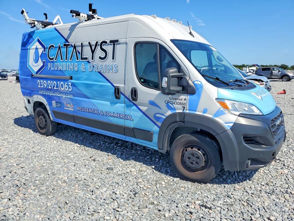 64731546 :رقم المزاد ، 3C6LRVDG8PE556363 vin ، 2023 Ram Promaster 2500 مزاد بيع