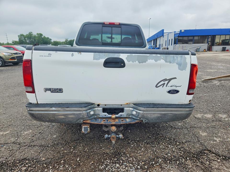 2000 Ford F150 მანქანა იყიდება აუქციონზე, vin: 1FTRX17W1YNA54697, აუქციონის ნომერი: 65260556