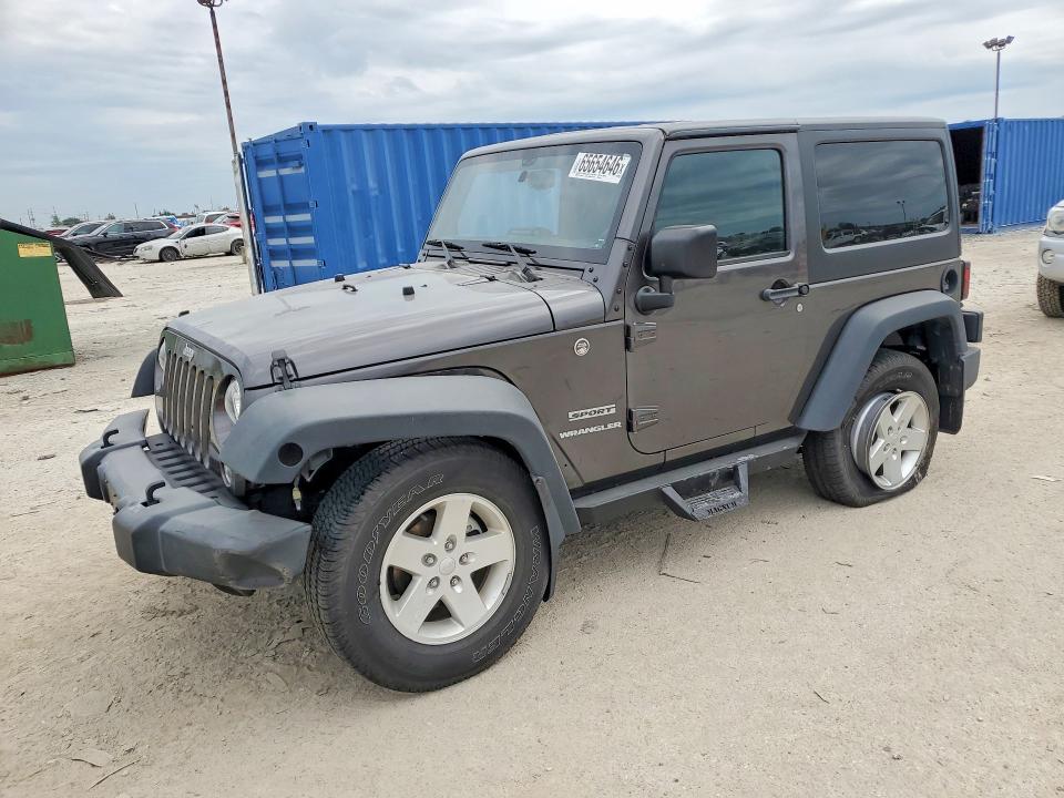 2017 Jeep Wrangler მანქანა იყიდება აუქციონზე, vin: 1C4AJWAG9HL548265, აუქციონის ნომერი: 65654646
