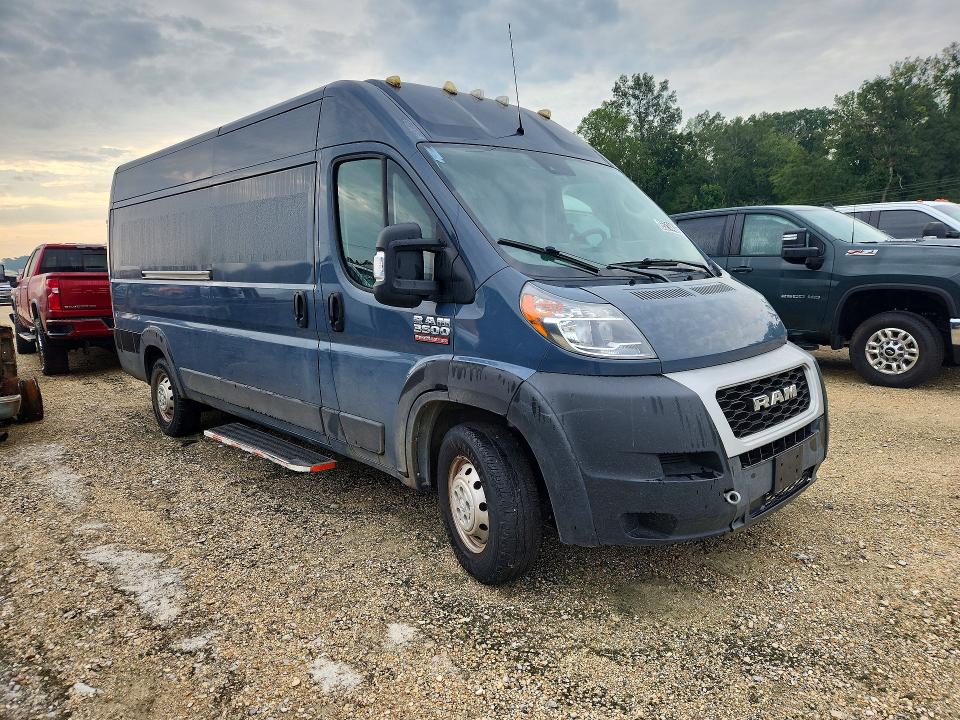 Продаж на аукціоні авто 2021 Ram Promaster 3500, vin: 3C6MRVJG0ME580127, номер лоту: 65214436
