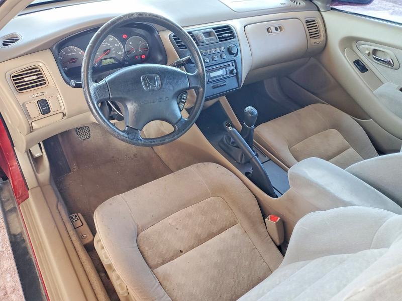 2002 Honda Accord 2d Lx მანქანა იყიდება აუქციონზე, vin: 1HGCG31422A021507, აუქციონის ნომერი: 67373836