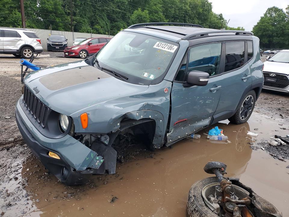 Продаж на аукціоні авто 2017 Jeep Renegade, vin: ZACCJBCB4HPG59918, номер лоту: 63122186