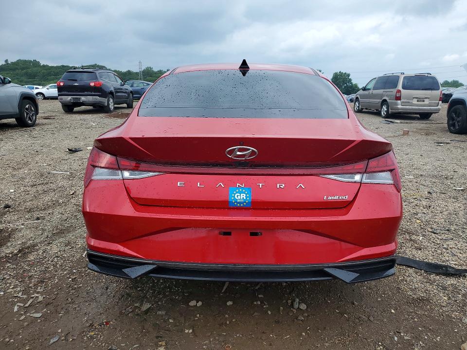 64124806 :رقم المزاد ، 5NPLP4AG9MH036175 vin ، 2021 Hyundai Elantra مزاد بيع