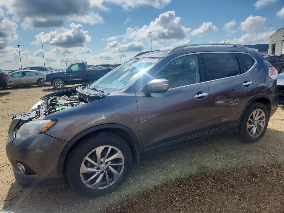 2014 Nissan Rogue მანქანა იყიდება აუქციონზე, vin: 5N1AT2MV5EC848907, აუქციონის ნომერი: 64627856