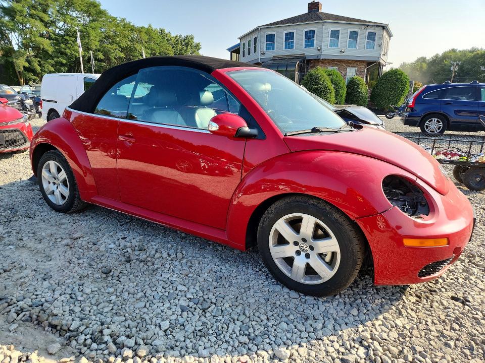 2007 Volkswagen New Beetle მანქანა იყიდება აუქციონზე, vin: 3VWRF31Y27M422156, აუქციონის ნომერი: 64836236