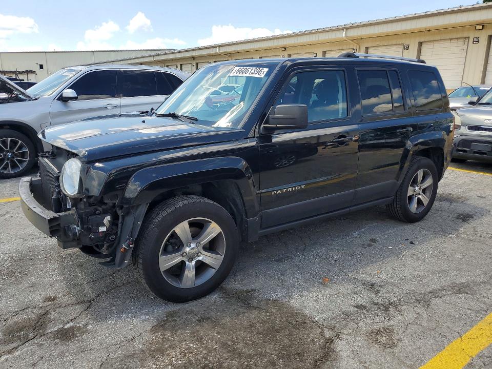 2017 Jeep Patriot მანქანა იყიდება აუქციონზე, vin: 1C4NJRFBXHD180804, აუქციონის ნომერი: 66061396